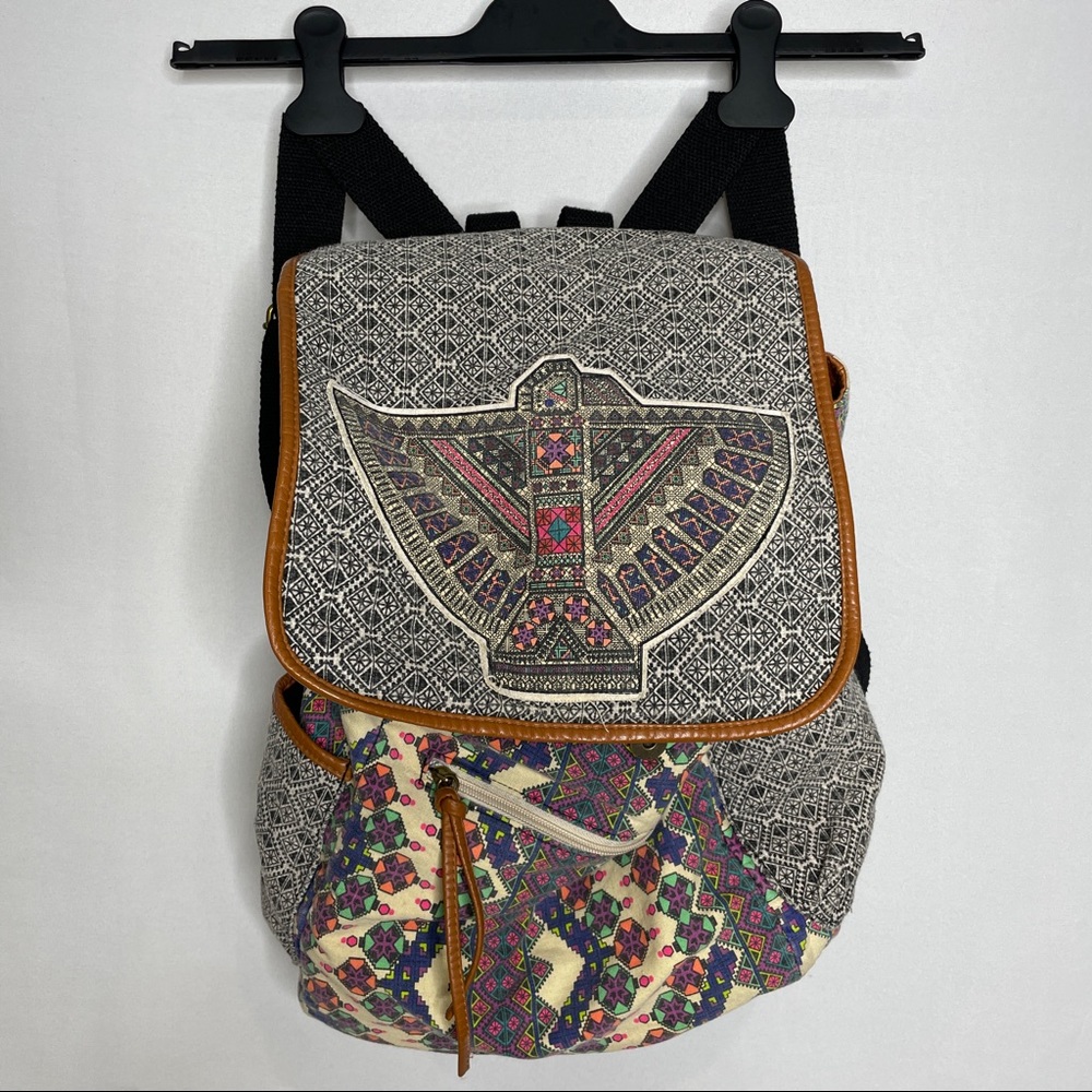 Mossimo tribal all over print back pack bag - Picture 1 of 5